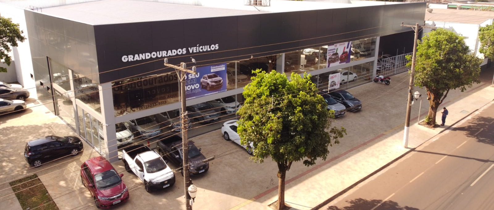Foto da fachada da unidade grandourados